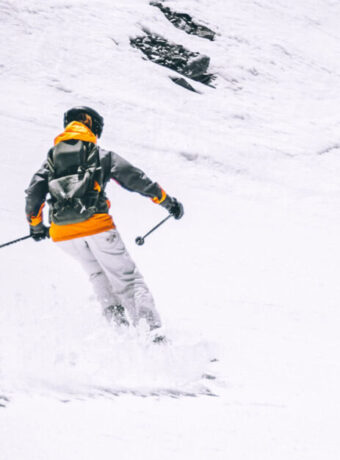 ski-at-mountain